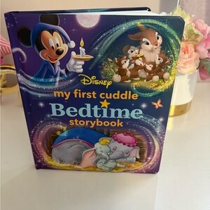 Disney My First Cuddle Bedtime Storybook - Purple and Blue